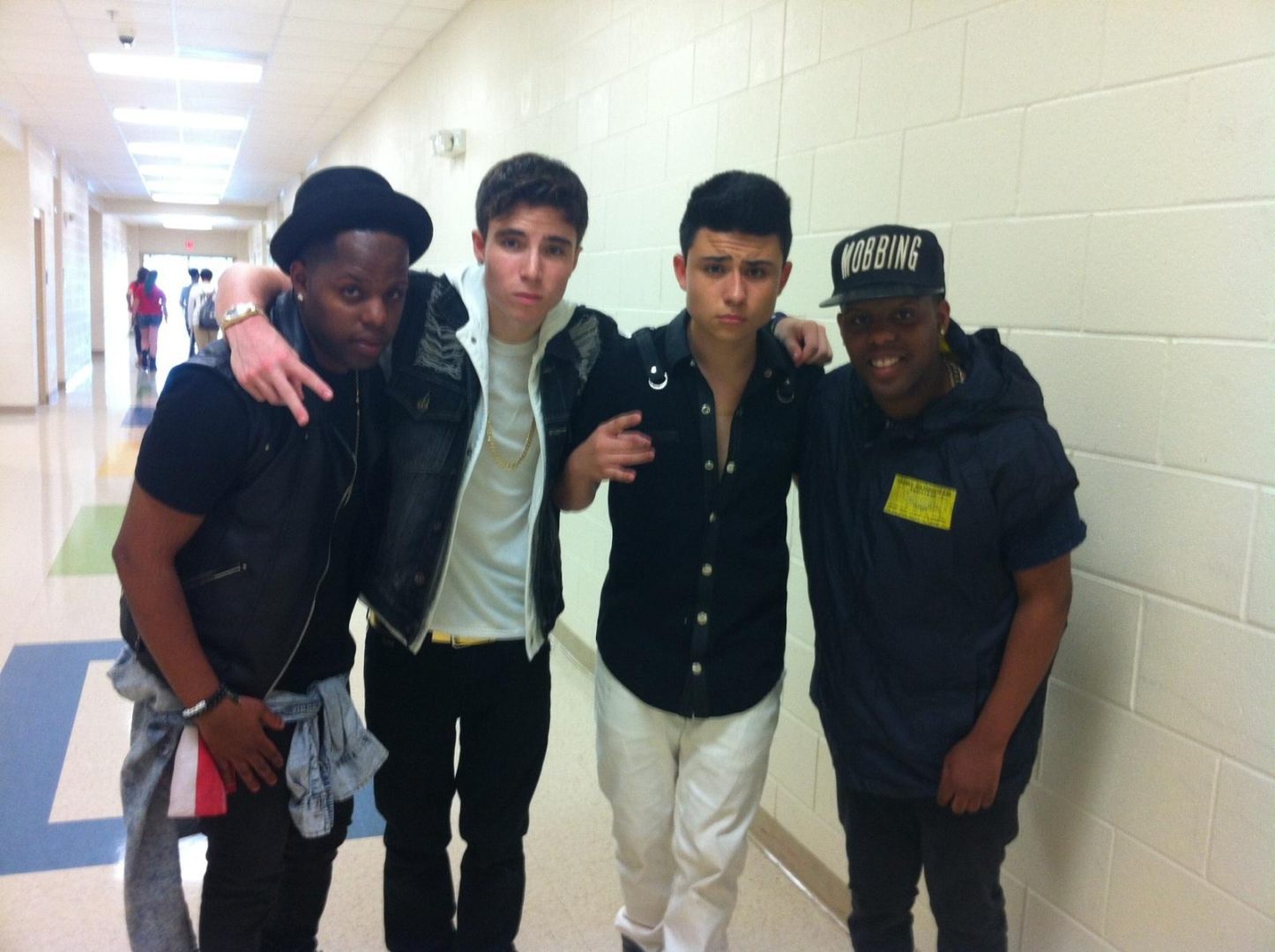 "Teen Nation Tour" Hits the Road with Anti-Bullying Message for Teens 3 A few of the Guys from Teen nation hanging in the hall waiting to go on stage in Raleigh, NC - Collin Kazola, TRU FAM, Jryan
