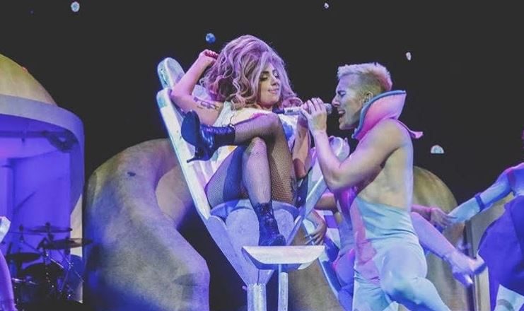 David Lei Brandt dishes on Lady Gaga, Varsity Fanclub and more! 2 david gaga2
