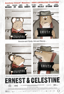 The Oscar® Race is ON!!! - Animated Feature Films Submitted 5 Ernest %26 Celestine poster