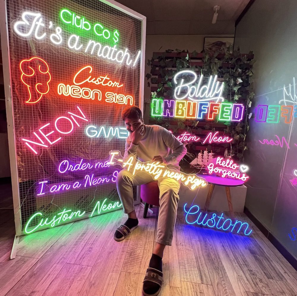 Making Memories with ManhattanNeons: Capturing Special Moments with Custom Neon Signs 2 neon art