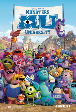 The Oscar® Race is ON!!! - Animated Feature Films Submitted 10 Monsters University poster 3