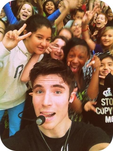 "Teen Nation Tour" Hits the Road with Anti-Bullying Message for Teens 5 The Kids go Wild every time Colin Kazola walks into the place